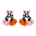 Erstwilder Pair O'Pumpkins Pierced Earrings ~2026 Midnight Mischief Collection~