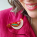 Erstwilder Partridge Perfection Holiday Brooch ~Merry Kitschmas Collection~