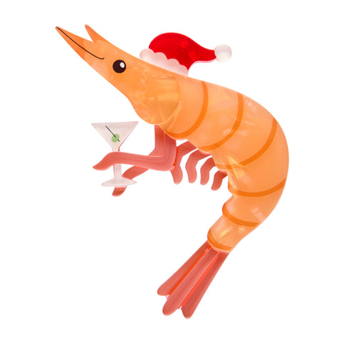 Erstwilder Pascal the Prawn Brooch ~Merry Menagerie Collection~