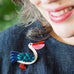 Erstwilder x Jocelyn Proust Pelican Perfection Bird Brooch with Gift Box