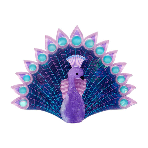Erstwilder Penelope Peacock Brooch  *EXCLUSIVE BONUS GIFT WITH PURCHASE*