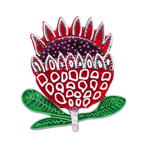 Erstwilder "Prophetic Protea" Brooch with Gift Box ~Designed in Melbourne~