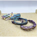 Rose Gonzales Purple Paradise Blue & Violet Collection Set of 3 Woven Bracelets