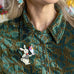 Erstwilder x Fleur Harris Rabbit Waiter Brooch ~ The Magic Faraway Tree 2026 Collection ~