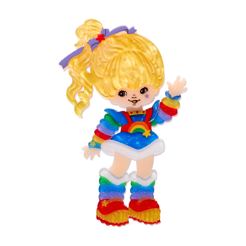 Erstwilder x Rainbow Brite Rainbow Brite Says Hello Brooch ~Rainbow Brite Collection~