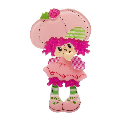 Erstwilder Raspberry Tart Brooch with Gift Box  ~The World of Strawberry Shortcake~