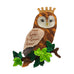 Erstwilder x Fleur Harris Regal Woodland Owl Brooch Designed in Melbourne