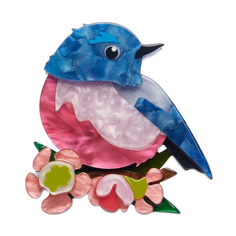 Erstwilder Riley the Robin Bird Brooch ~Australiana Collection~