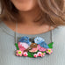 Erstwilder Rockin' Robins Birds & Flowers Necklace with Gift Box