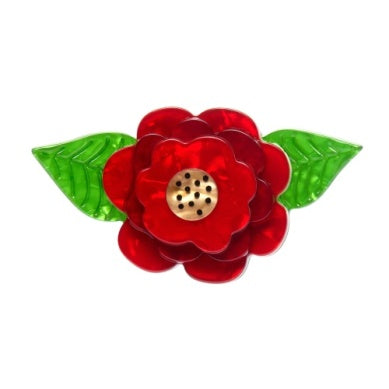 Erstwilder "Rosalita" Flower Brooch with Gift Box ~Designed in Melbourne~
