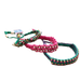 Rose Gonzales Rosewood Meadow Pink & Green Collection Set of 3 Woven Bracelets