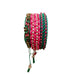 Rose Gonzales Rosewood Meadow Pink & Green Collection Set of 3 Woven Bracelets