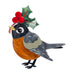 Erstwilder Ruby the Robin Brooch ~Merry Menagerie Collection~