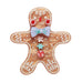 Erstwilder Santa's Snack Gingerbread Man Brooch *GIFT WITH PURCHASE ONLY*