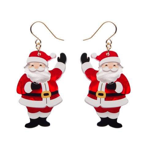 Erstwilder Santa's Surprise Drop Earrings ~Merry Menagerie Collection~