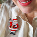 Erstwilder Santa's Surprise Brooch ~Merry Menagerie Collection~