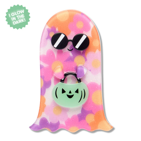 Erstwilder Season's Screamings Ghost Brooch ~2026 Midnight Mischief Collection~