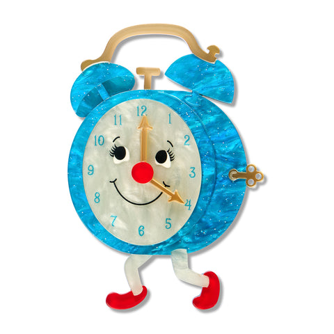 Erstwilder x Fleur Harris Silky's Clock Brooch ~ The Magic Faraway Tree 2026 Collection ~