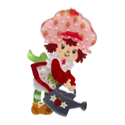Erstwilder Strawberry Gardening Brooch with Gift Box  ~The World of Strawberry Shortcake~