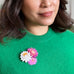 Erstwilder Strawflowers Floral Brooch ~Australiana 2025 Collection~