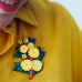 Erstwilder x Royal Botanic Gardens Victoria Sunshine Wattle Flowers Brooch ~2026 Collection~
