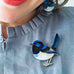 Erstwilder x Royal Botanic Gardens Victoria Superb Fairy Wren Bird Brooch ~2026 Collection~