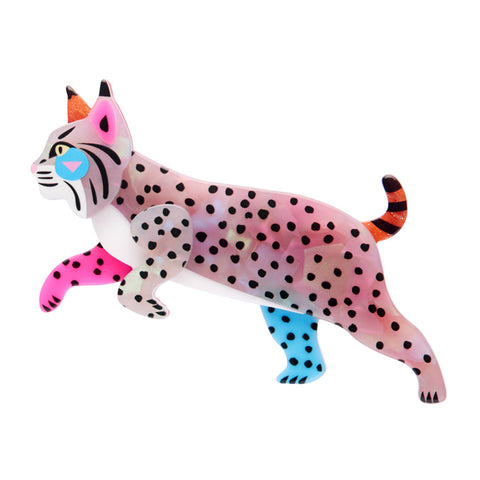 Erstwilder x Pete Cromer The Bohemian Bobcat Brooch ~North America Collection~