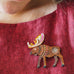 Erstwilder x Pete Cromer The Majestic Moose Brooch ~North America Collection~
