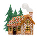 Erstwilder The Sweetest Cabin Gingerbread House Brooch ~Merry Menagerie Collection~