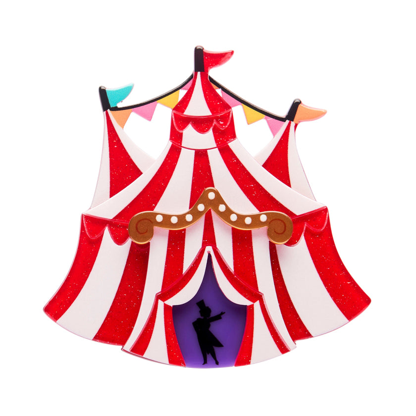 Erstwilder The Big Top Brooch with Gift Box  ~A Day At The Fair~