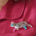 Erstwilder x Pete Cromer The Bohemian Bobcat Brooch ~North America Collection~