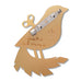 Erstwilder x Pete Cromer The Wind Up Bird Brooch ~ Fairy Tales Part 2 Collection ~
