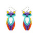 Erstwilder "Varuka Fox" Drop Pierced Earrings with Gift Box