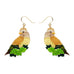 Erstwilder x Fleur Harris Wondrous Warbler Bird Drop Pierced Earrings ~Designed in Melbourne~