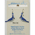 Sienna Sky Blue Jay Songbird Pierced Earrings - Belle Fleur Boutique