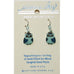 Sienna Sky Blue Owl Pierced Earrings - Belle Fleur Boutique