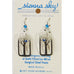 Sienna Sky Bluebird in a Birch Tree Pierced Earrings - Belle Fleur Boutique