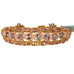 Rose Gonzales "McKenzie" Boheme Collection Woven Bracelet in Goldenrod & Peach - Belle Fleur Boutique