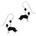 Sienna Sky Border Collie "Scout" Pierced Earrings ~Made in Colorado~ - Belle Fleur Boutique