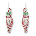 Zarah Candy Cane Cat Pierced Earrings - Belle Fleur Boutique