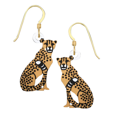 Sienna Sky Cheetah Pierced Earrings - Belle Fleur Boutique