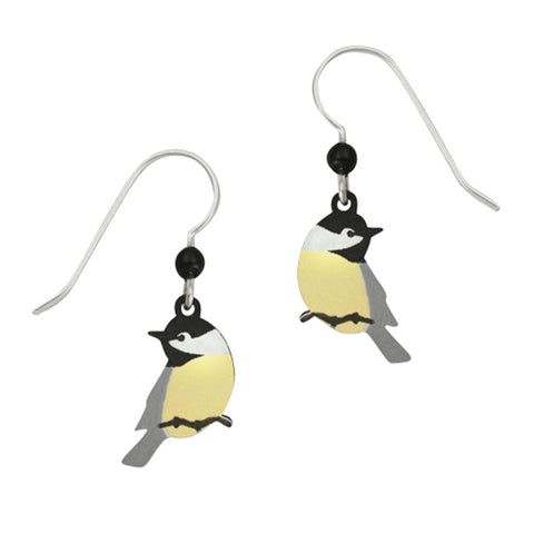 Sienna Sky Chickadee on a Twig Pierced Earrings - Belle Fleur Boutique