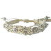 Rose Gonzales "Tara" Classic Collection Woven Boho Bracelet in Ivory - Belle Fleur Boutique