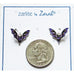 Zarah Baby Bat Pierced Earrings - Belle Fleur Boutique