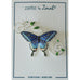 Zarah Zarlite Dark Tiger Swallowtail Pin - Belle Fleur Boutique