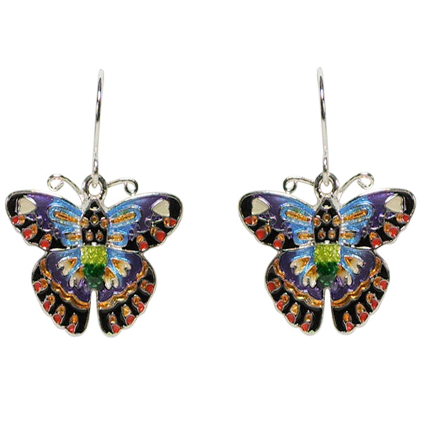 Zarah Zarlite Designer Butterfly Pierced Earrings - Belle Fleur Boutique