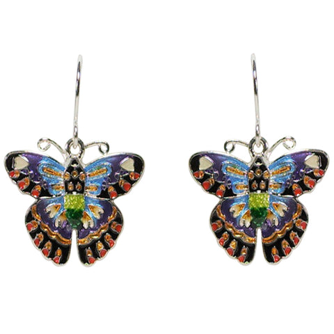 Zarah Zarlite Designer Butterfly Pierced Earrings - Belle Fleur Boutique