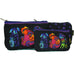 Laurel Burch Dog & Doggies Set of 3 Multi-Color Cotton Cosmetic Bag Pouches - Belle Fleur Boutique