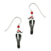 Sienna Sky Downy Woodpecker Bird Pierced Earrings ~Made in Colorado~ - Belle Fleur Boutique