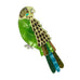 Erstwilder "Flossie the Budgie" Brooch with Gift Box